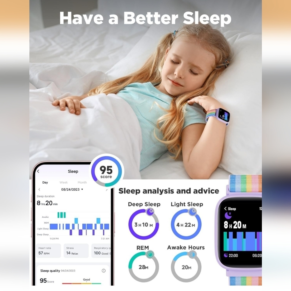 Girl Smart Watch - Picture 4 of 7